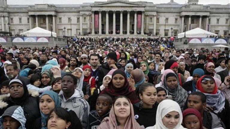 Ο μουσουλμανικός πληθυσμός της Ευρώπης θα αυξηθεί έως το 2050 ακόμη και με μηδενική μετανάστευση 