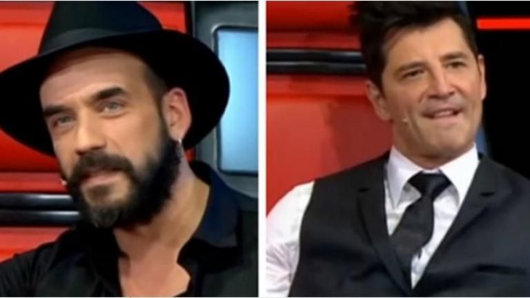 The Voice: Τα πήρε ο Ρουβάς και τον Μουζουράκη και φώναζε (ΒΙΝΤΕΟ)