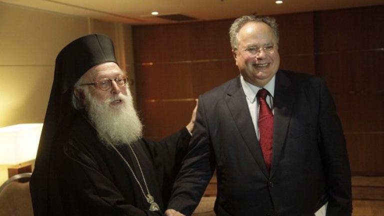 Συγχαρητήρια Κοτζιά σε Αρχιεπίσκοπο Αναστάσιο 