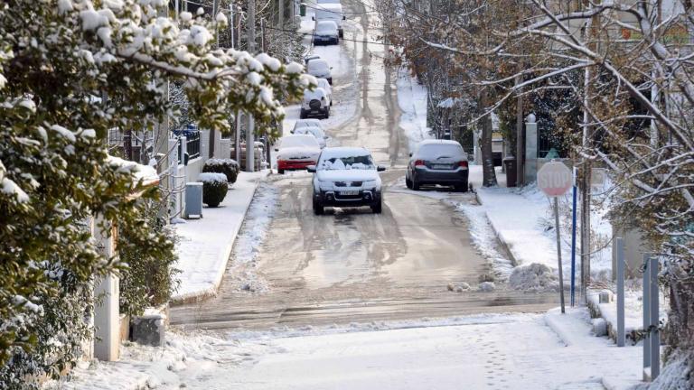 Χιόνια στην Αθήνα τα Χριστούγεννα 