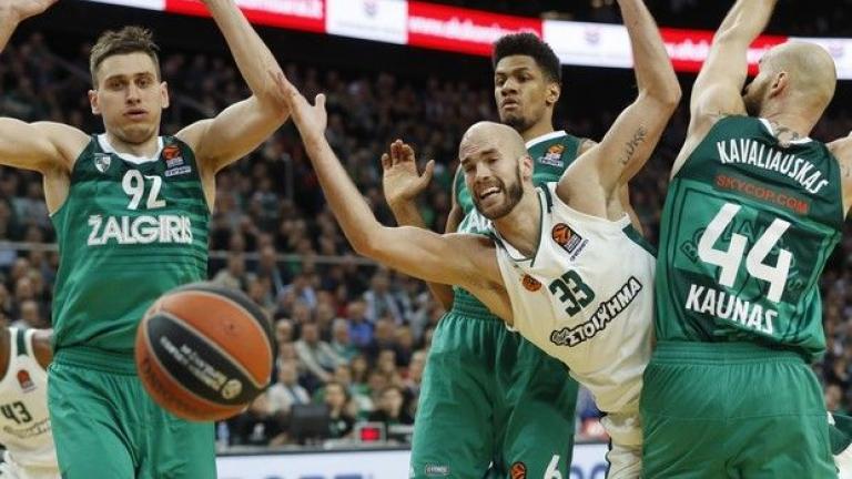 Euroleague:  Πλήρωσε αστοχία και γ' περίοδο ο Παναθηναϊκός