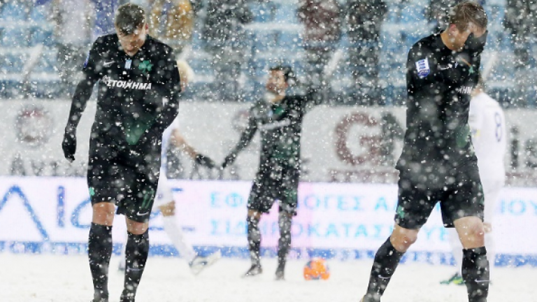Κύπελλο Ελλάδος: Τραγωδία στα χιόνια για τον Παναθηναϊκό...