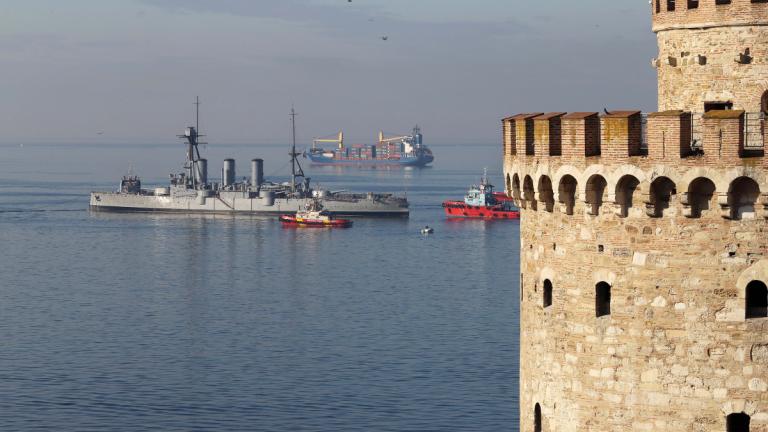 Επέστρεψε στη βάση του το θωρηκτό «Αβέρωφ»