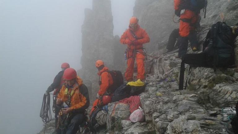 Νέα επιχείρηση διάσωσης στον Όλυμπο - Σε κίνδυνο δύο ορειβάτες