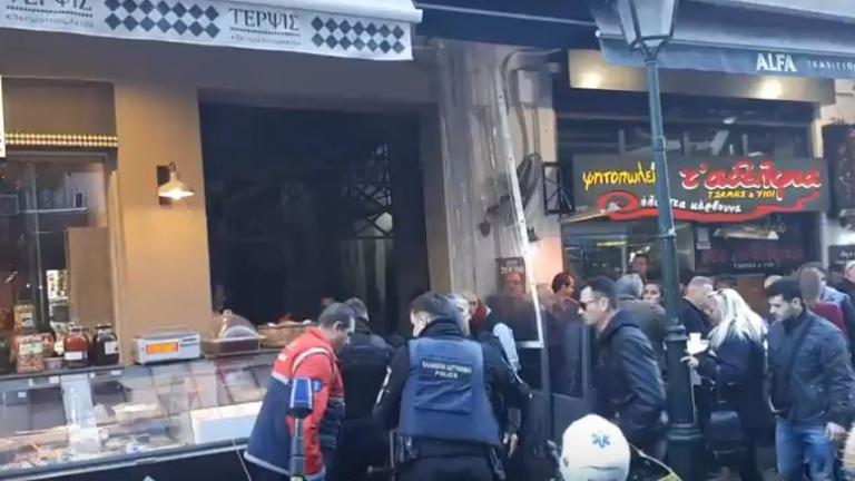 Επεισόδιο με έναν τραυματία από μαχαίρι στο κέντρο της Θεσσαλονίκης