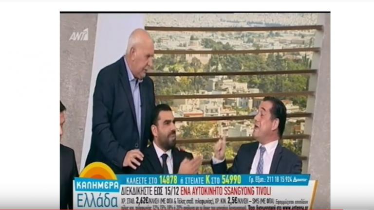 Αγριος καυγάς on air μεταξύ Κωνσταντινέα - Άδωνι - Απέτρεψε τα χειρότερα ο Παπαδάκης