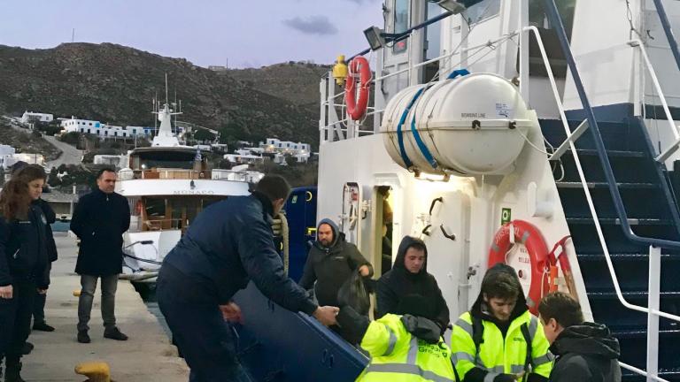 Η ανακοίνωση του δήμου Μυκόνου για τους ναυαγούς