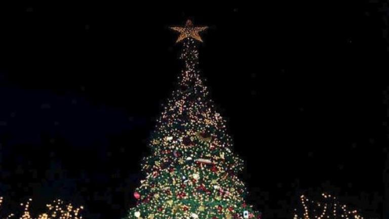 Χριστούγεννα 2017: Άναψαν τα φώτα στο ψηλότερο Χριστουγεννιάτικο δέντρο (ΦΩΤΟ)