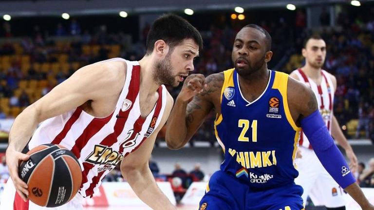 Euroleague: Ψάχνει το "διπλό" στη Μόσχα ο Ολυμπιακός