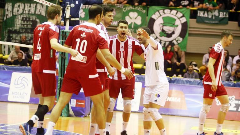 Volley League: Πέρασε από το Μετς ο Ολυμπιακός