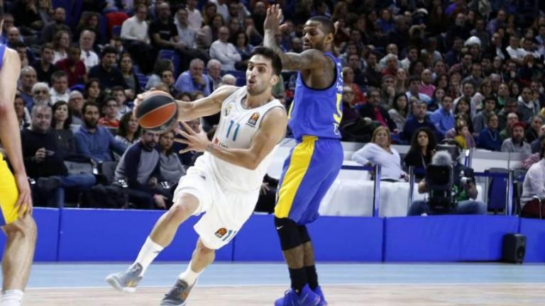 Euroleague: Άνετα η Ρεάλ τη Μακάμπι, πήρε το "θρίλερ" η Χίμκι