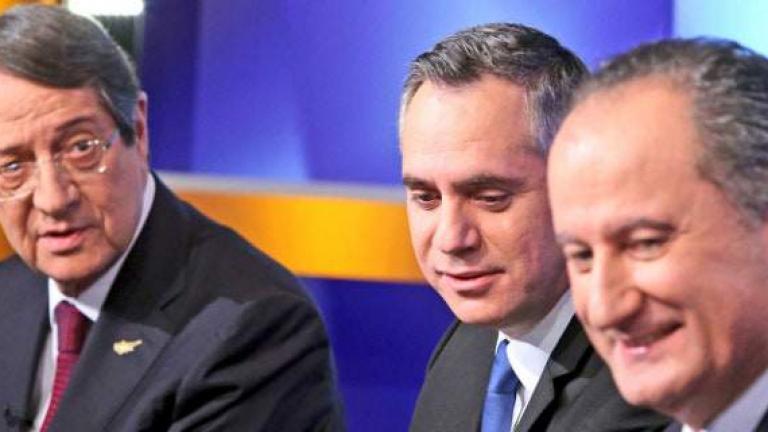Εκλογές Κύπρος: Ο Νίκος Αναστασιάδης και ο  Σταύρος Μαλάς πέρασαν στον β' γύρο