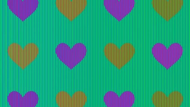 Η εικόνα με τις καρδιές που διχάζει το ίντερνετ: Έχουν το ίδιο χρώμα; Εσείς τι λέτε;