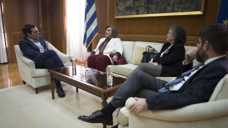 Με τον πρωθυπουργό συναντήθηκε η Θεοδώρα Μεγαλοοικονόμου-Τι δήλωσε ο Αλέξης Τσίπρας (ΦΩΤΟ)