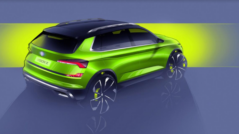 Οι πρώτες εικόνες του SKODA VISION X πριν την παρουσίαση στο Σαλόνι της Γενεύης