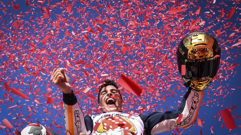 Για δύο ακόμη χρόνια , έως το τέλος του 2019,ο 25χρονος Ισπανός αναβάτης με την Honda Racing Corporation