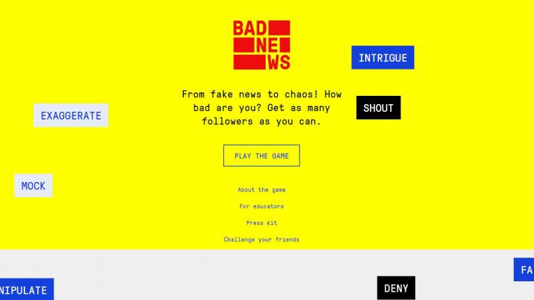 Νέο διαδικτυακό - εκπαιδευτικό παιχνίδι κατά των fake news