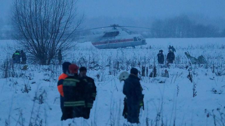 Ρωσία: Αναζητούν τα αίτια της αεροπορικής τραγωδίας (ΦΩΤΟ-ΒΙΝΤΕΟ)