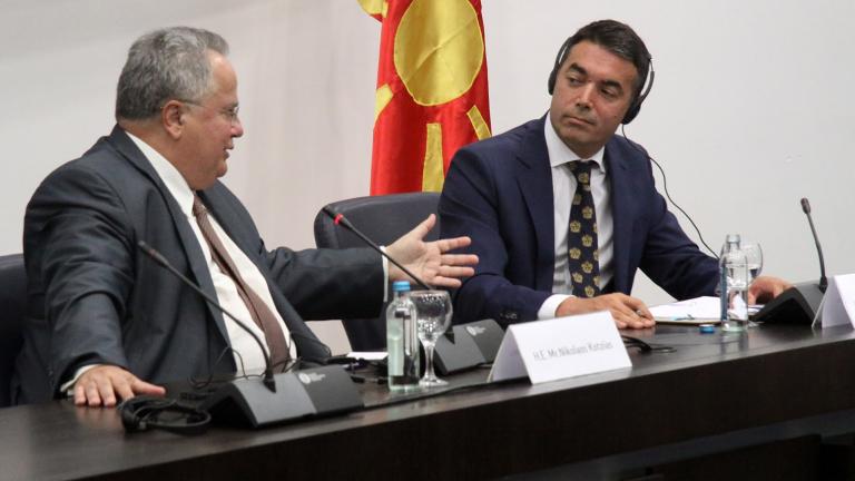 Ονομασία ΠΓΔΜ: Τρίτη συνάντηση Κοτζιά - Ντιμιτρόφ για το όνομα με γεωγραφικό προσδιορισμό
