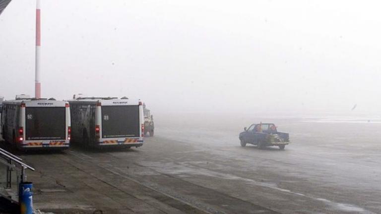 Προβλήματα στο αεροδρόμιο «Μακεδονία» λόγω ομίχλης 