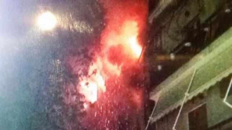 Στις φλόγες η Β’ Εφορία στο κέντρο της Λάρισας – Δείτε φωτογραφίες και βίντεο  