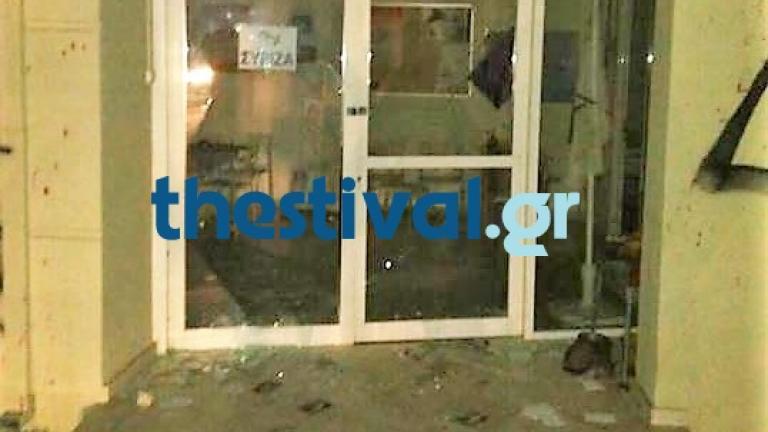 Επίθεση και φθορές σε γραφείο του ΣΥΡΙΖΑ στη Θεσσαλονίκη