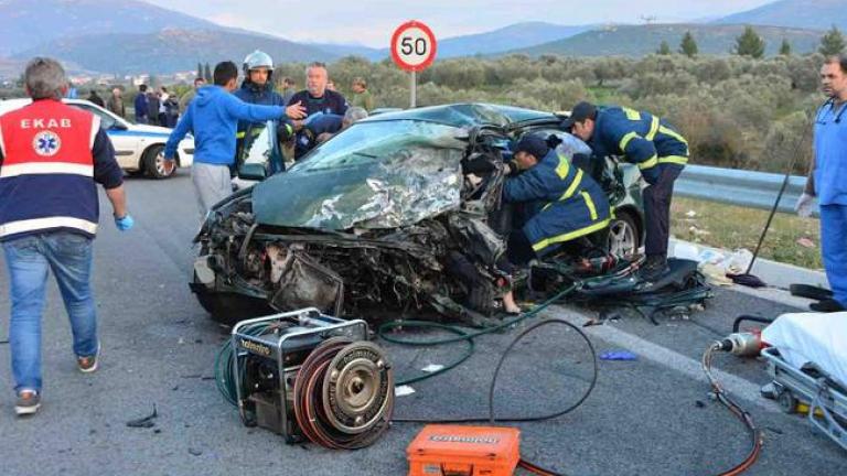 Τροχαίο δυστύχημα στο Κιλκίς με τρεις νεκρούς και τέσσερις τραυματίες