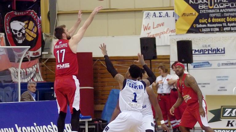 Basket League: "Σάρωσε" τον Κόροιβο ο Ολυμπιακός