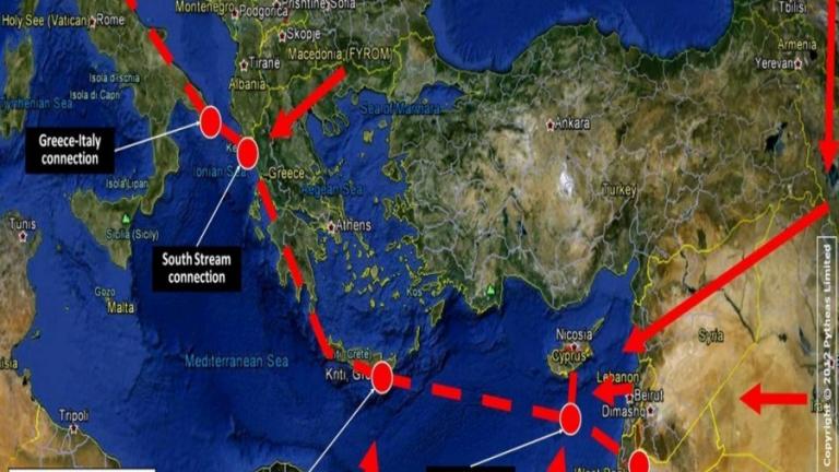 EastMed: «Πράσινο φώς» από το Ισραήλ για τον αγωγό