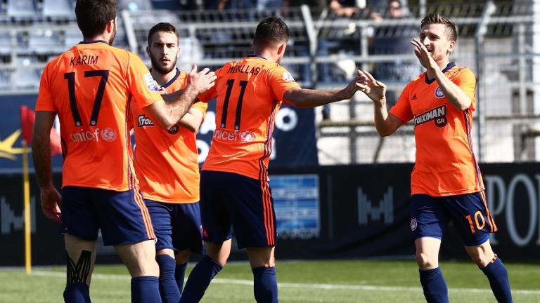 Super League: Σαν... σίφουνας ο Ολυμπιακός