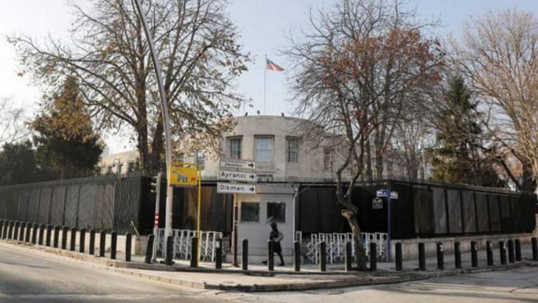 Σχέδιο τρομοκρατικής επίθεσης στην πρεσβεία των ΗΠΑ στην Άγκυρα απέτρεψε η τουρκική αστυνομία 