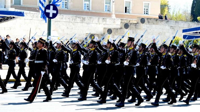 Η αφίσα των Ενόπλων Δυνάμεων για την παρέλαση της 25ης Μαρτίου