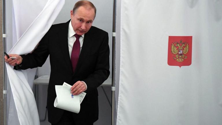 Ρωσία - εκλογές: Θριαμβευτική επανεκλογή Πούτιν με ...σοβιετικό ποσοστό