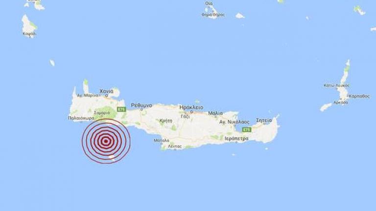 Σεισμός: Ταρακουνήθηκε η Κρήτη τα ξημερώματα (ΦΩΤΟ)