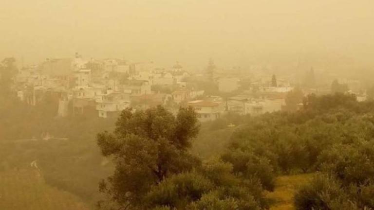 Η αφρικανική σκόνη επέστρεψε στην Κρήτη