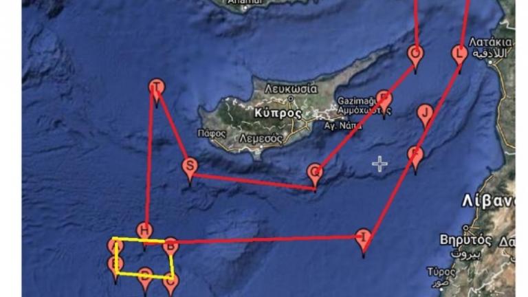 Την περιοχή όπου θα κάνει έρευνες η ExxonMobil δεσμεύει με NAVTEX η Τουρκία