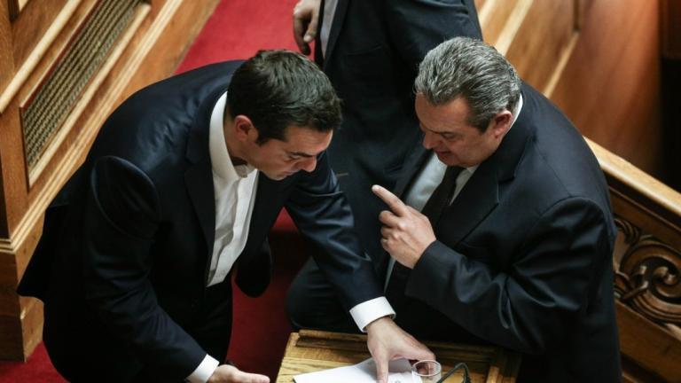 Διαψεύδει το Μαξίμου σενάρια ρήξης με Καμμένο