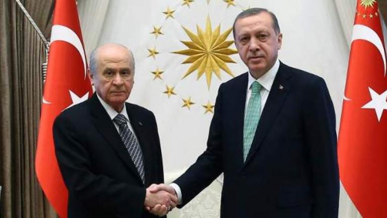 Ερντογάν - Μπαχτσελί συζήτησαν για πρόωρες εκλογές 