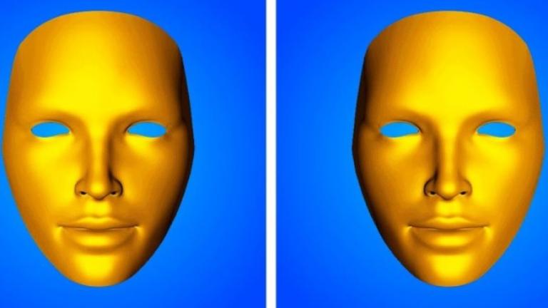 Βλέπετε τη διαφορά στις μάσκες; Η διαφορά που δεν αντιλαμβάνονται μόνο οι σχιζοφρενείς!