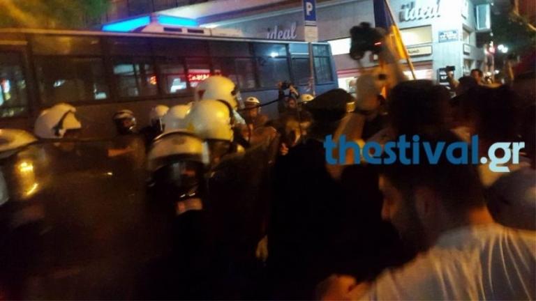 Επεισόδια και χρήση χημικών στην πορεία Αρμενίων στο τουρκικό προξενείο (ΒΙΝΤΕΟ)