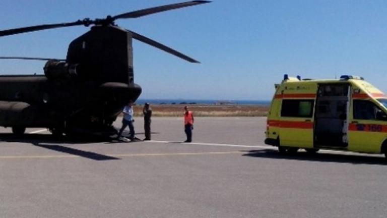 Κρήτη: Με αεροδιακομιδή από τη Ρόδο σώθηκε βρέφος λίγων ωρών 