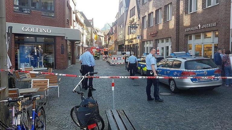 Οι αρχές στην Γερμανία δεν βλέπουν ισλαμιστική τρομοκρατία πίπτω από την επίθεση κατά πληθους με βαν στο Μύνστερ