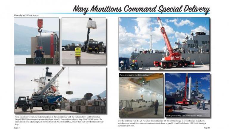 Ελληνική «βοήθεια» για να φορτωθούν οι πύραυλοι «Tομαχοκ» στα πλοία των ΗΠΑ (ΦΩΤΟ)