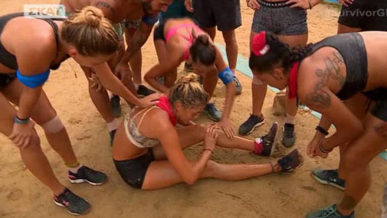 Survivor: Τραυματίστηκε και ξέσπασε σε κλάματα η Βιργινία! (ΒΙΝΤΕΟ)
