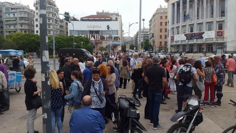 Θεσσαλονίκη: Συγκέντρωση συμπαράστασης στον Γιάννη Μπουτάρη (ΦΩΤΟ)