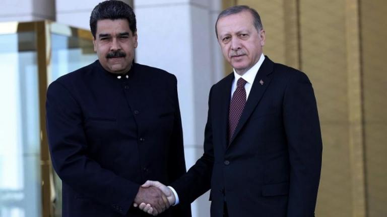 Συγχαρητήρια Ερντογάν στον Μαδούρο για την επανεκλογή του στην προεδρία της Βενεζουέλας 