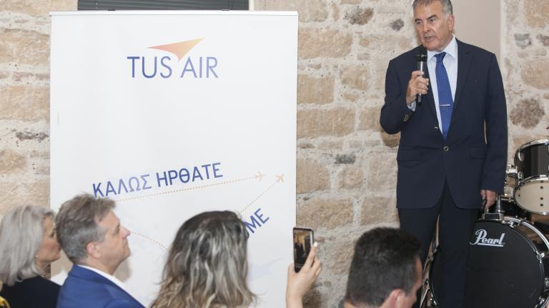 Τα καινούργια της  δρομολόγια και τις υπηρεσίες της παρουσίασε η TUS Airways 