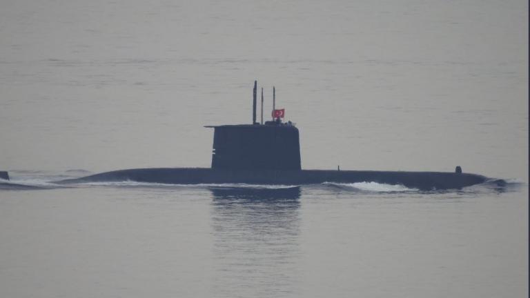 Έξω από τη Χίο «σουλατζάριζε» τουρκικό υποβρυχιο (ΦΩΤΟ-ΒΙΝΤΕΟ)