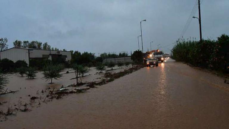 Κακοκαιρία: Διακοπές κυκλοφορίας στην Αθηνών-Κορίνθου 