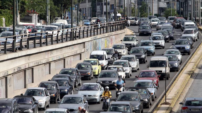 Κυκλοφοριακό... χάος λόγω της στάσης εργασίας του Μετρό
